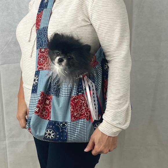 DESIGNER "FURBABY" TOTE CARRIER (NWOT) HANDMADE - Picture 13 of 15